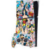 DC Comics Wonder Woman Comic Blast PS5 Slim Digital Edition Console Skin